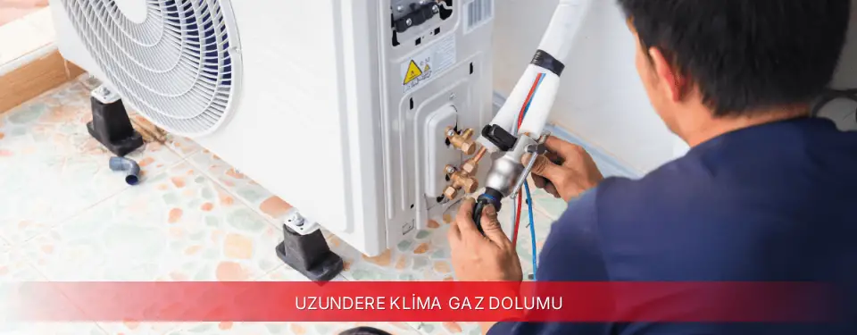 Uzundere İlçemi ECA Klima Gaz Dolumu